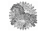 Mandala Horse
